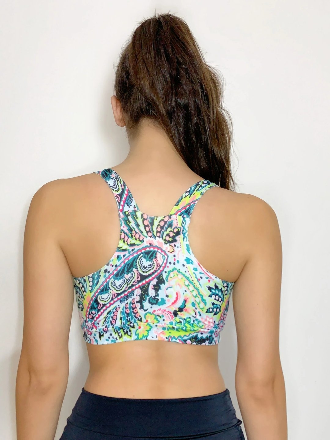 Colorful Swim and Sport Bra - Image 2