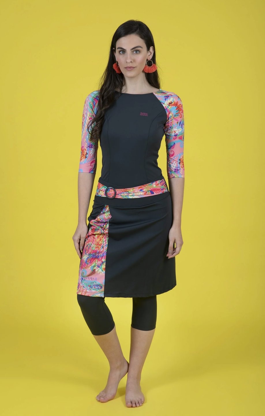Cashmere Pink Buckle Swim Set - Image 2