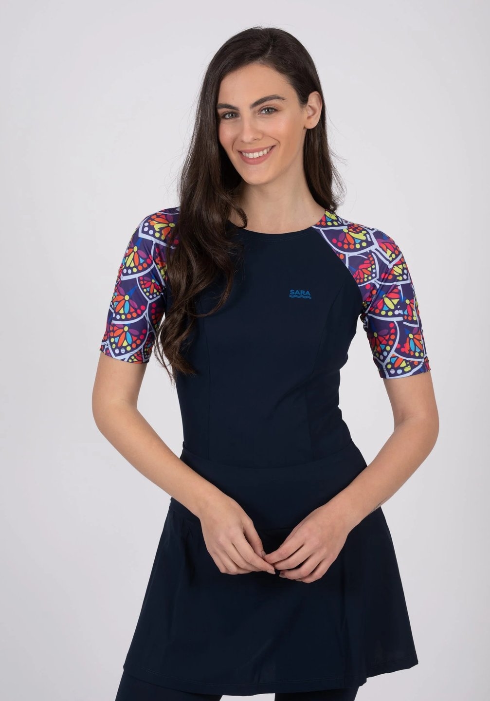 Short Chic Colorful Leaves Set - Image 2