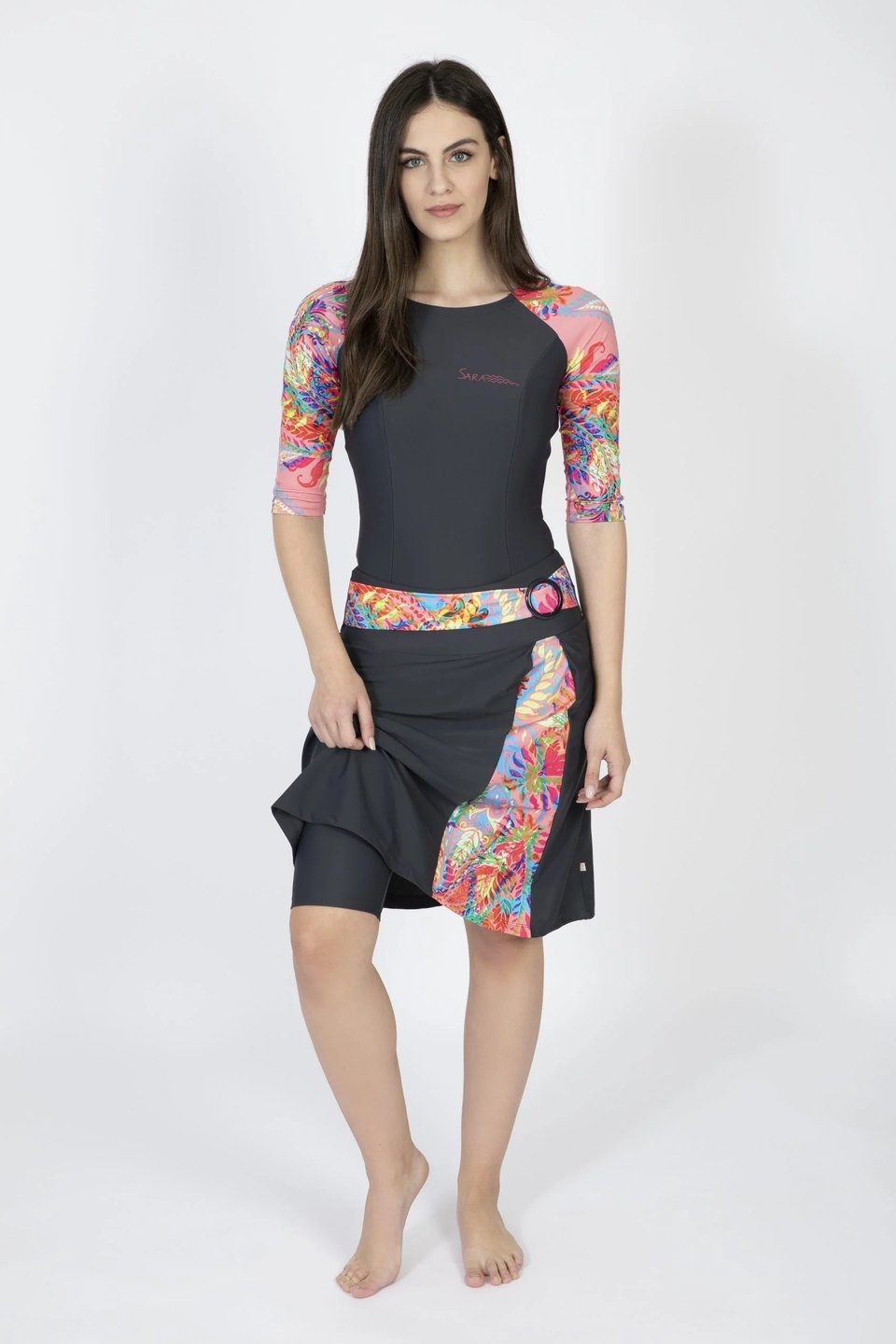 Cashmere Pink Buckle Swim Set - Image 1